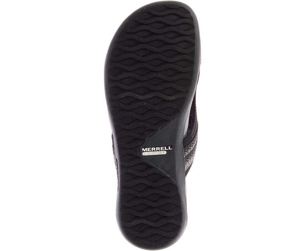 Sandalias Mujer - Merrell District Muri Slide - Negras/Gris - ASYP-39506